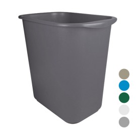 Cesto para basura rectangular de 14 litros