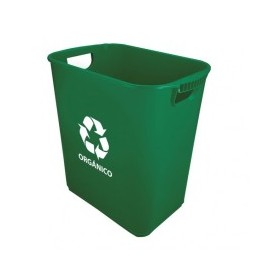 Cesto para basura jumbo 26 lt. estampado inorgánico