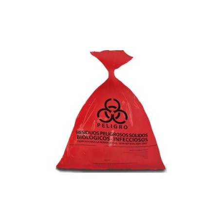 Bolsa poliet. roja 20x30 RPBI p/100