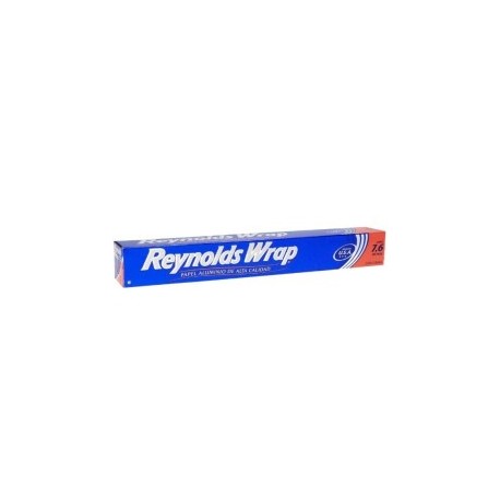 Papel aluminio 7.62 mt. x 30 cm. Reynolds wrap