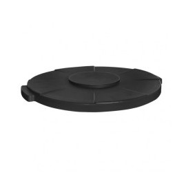 Tapa negra ciega p/cesto circular toff 120